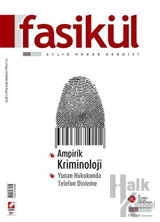 Fasikül Aylık Hukuk Dergisi Sayı:12 Kasım 2010