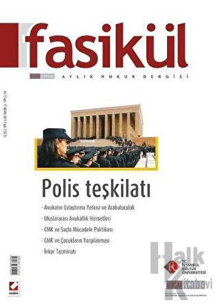 Fasikül Aylık Hukuk Dergisi Sayı:17 Nisan 2011 - Halkkitabevi