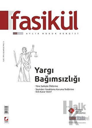 Fasikül Aylık Hukuk Dergisi Sayı:22 Eylül 2011 - Halkkitabevi