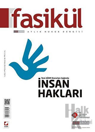 Fasikül Aylık Hukuk Dergisi Sayı:46 Eylül 2013 - Halkkitabevi