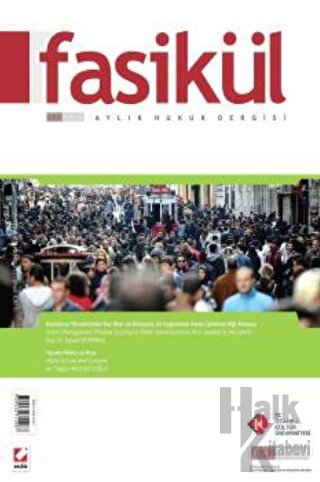Fasikül Aylık Hukuk Dergisi Sayı:69 Ağustos 2015 - Halkkitabevi