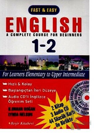 Fast Easy English A Complete Course For Beginners 1-2 Cd'li