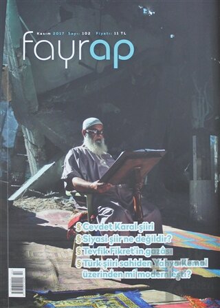 Fayrap Popülist Edebiyat Dergisi Sayı: 102 Kasım 2017
