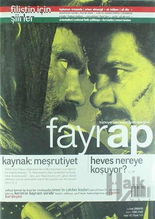 Fayrap Popülist Edebiyat Dergisi Sayı: 12 Şubat 2009