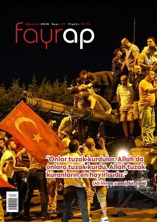 Fayrap Popülist Edebiyat Dergisi Sayı: 87 Ağustos 2016 - Halkkitabevi