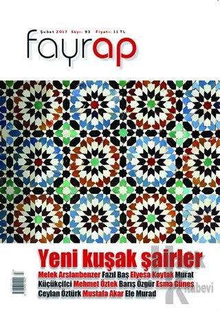 Fayrap Popülist Edebiyat Dergisi Sayı: 93 Şubat 2017