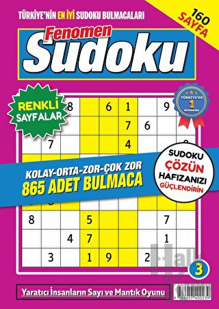 Fenomen Sudoku 3 - Halkkitabevi