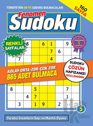 Fenomen Sudoku 5 - Halkkitabevi