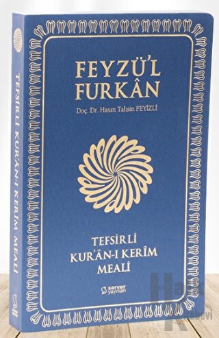 Feyzü'l Furkan Tefsirli Kur'an-ı Kerim Meali (Orta Boy - Tefsirli Meal - İnce Cilt) - Lacivert