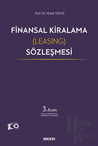 Finansal Kiralama (Leasing) Sözleşmesi (Ciltli) - Halkkitabevi