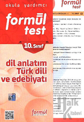 Formül 10. Sınıf Dil ve Anlatım Türk Dili ve Edebiyatı (Yaprak Testler