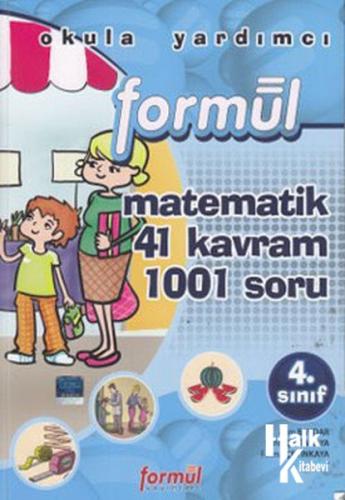 Formül Matematik 41 Kavram 1001 Soru - 4. Sınıf