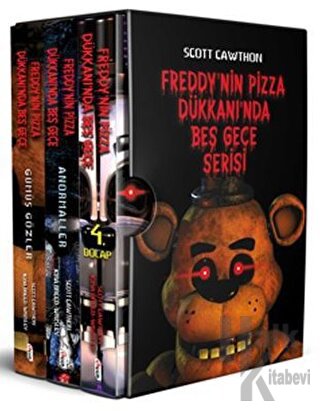 Freddy'nin Pizza Dükkanı'nda Beş Gece Serisi Seti (3 Kitap Takım)