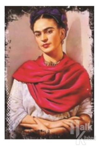 Frida Kahlo Ahşap Poster 2 - Halkkitabevi