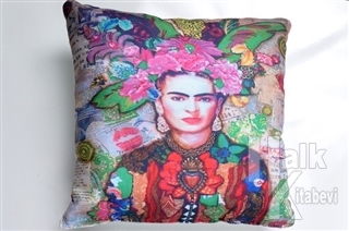 Frida Kahlo Yastık - Halkkitabevi