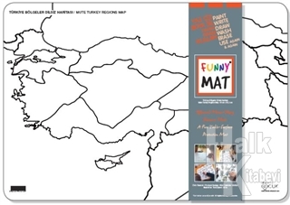 Türkiye Bölgeler Dilsiz Haritası - Funny Mat