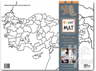 Funny Mat - Türkiye Dilsiz Haritası - Halkkitabevi