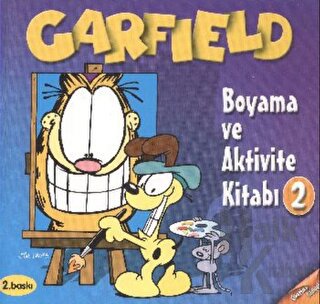 Garfield Boyama ve Aktivite Kitabı 2