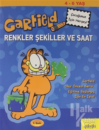 Garfield - Renkler Şekiller ve Saat - Halkkitabevi