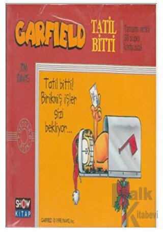 Garfield Tatil Bitti - Halkkitabevi