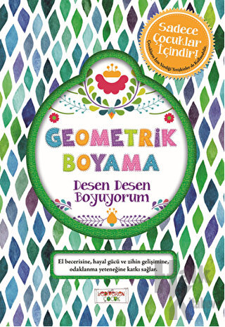 Geometrik Boyama - Desen Desen Boyuyorum - Halkkitabevi