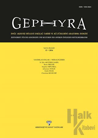 Gephyra Sayı 13 / Volume 13 - 2016 (Ciltli)