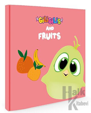 Giligilis and Fruits - İngilizce Eğitici Mini Karton Kitap Serisi - Ha