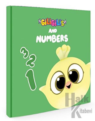 Giligilis and Numbers - İngilizce Eğitici Mini Karton Kitap Serisi - H