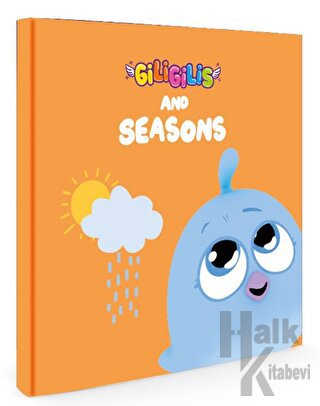 Giligilis and Seasons - İngilizce Eğitici Mini Karton Kitap Serisi