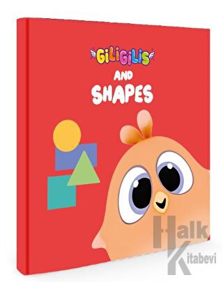 Giligilis and Shapes - İngilizce Eğitici Mini Karton Kitap Serisi - Ha