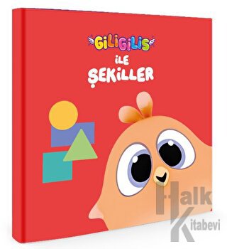 Giligilis ile Şekiller - Eğitici Mini Karton Kitap Serisi