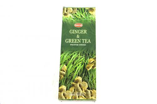 Ginger Green Tea Tütsü Çubuğu 20'li Paket