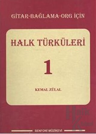Gitar - Bağlama - Org için Halk Türküleri 1 - Halkkitabevi