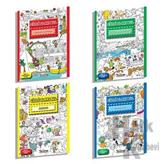 Gizli Olanı Bul Seti (4 Kitap Takım) - Halkkitabevi