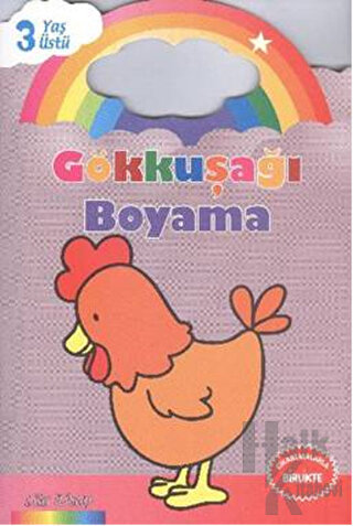 Gökkuşağı Boyama : Lila Kitap - Halkkitabevi