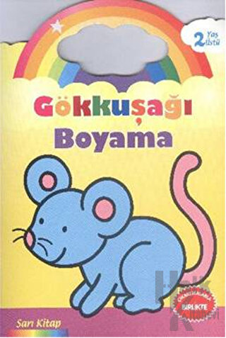 Gökkuşağı Boyama : Sarı Kitap - Halkkitabevi