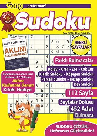 Gong Profesyonel Sudoku 9 - Halkkitabevi
