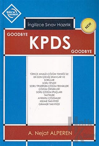 Goodbye KPDS Goodbye - İngilizce Sınav Hazırlık - Halkkitabevi