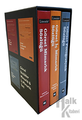 Görsel Sözlükler Mimarlık ve İç Mimarlık Seti (3 Kitap Kutulu) (Ciltli