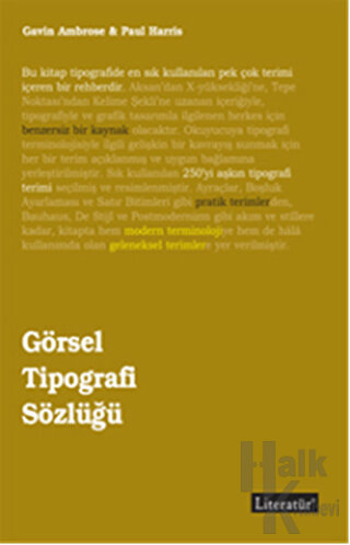 Görsel Tipografi Sözlüğü - Halkkitabevi