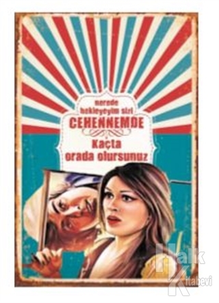 Gülşen Bubikoğlu - Tarık Akan Ahşap Poster