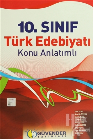 Güvender - 10. Sınıf Türk Edebiyatı Konu Anlatımlı - Halkkitabevi