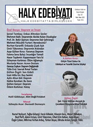 Halk Edebiyatı Dergisi Sayı: 53 Mart - Nisan 2023 - Halkkitabevi