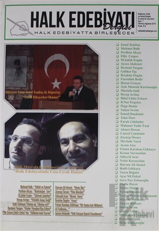 Halk Edebiyatı Dergisi Sayı: 7 Temmuz-Ağustos 2015 - Halkkitabevi