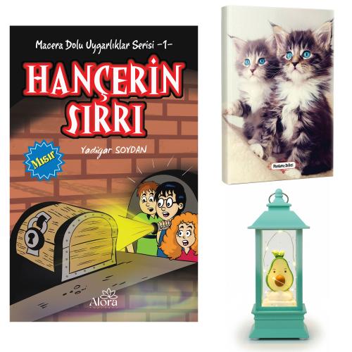 Hançerin Sırrı - Maviş Kediler Planlama Defteri ve Avokado Fener Tipi 