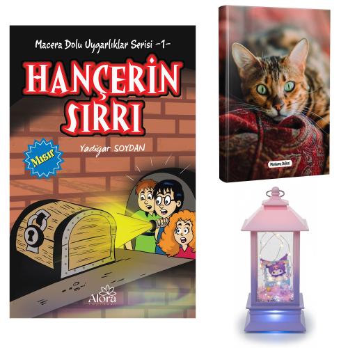 Hançerin Sırrı - Şaşkın Kedi Planlama Defteri ve Kuromi Temalı Fener T