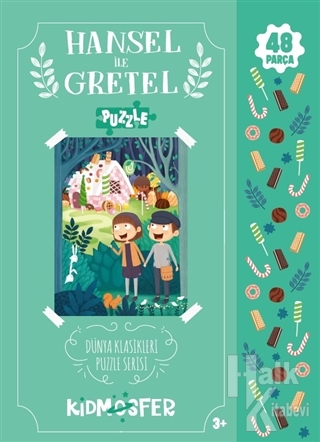 Hansel ile Gretel - Dünya Klasikleri Puzzle Serisi - Halkkitabevi