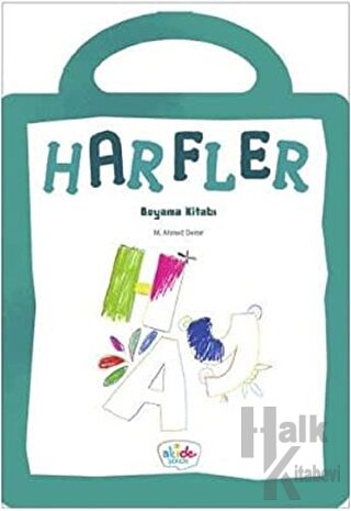 Harfler Boyama Kitabı - Halkkitabevi