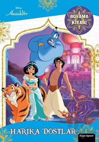 Harika Dostlar Boyama Kitabı - Disney Alaaddin