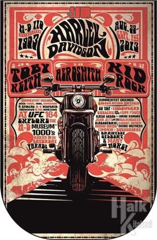Harley Davidson - 10'lu Ayraç - Halkkitabevi